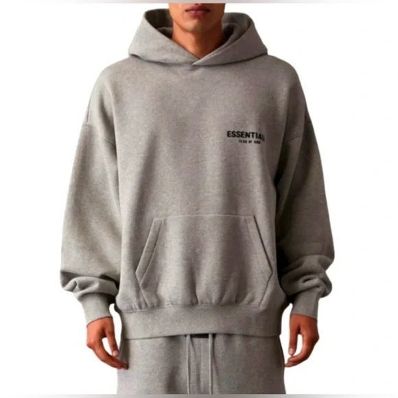 NEW 🔥 Full Sweatsuit - Fear of God Essentials – Dark Oatmeal (Size L) – FOG 🔥 - Picture 2 of 3